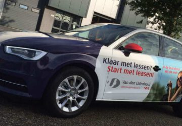 Geld verdienen door met reclame op je auto te rijden